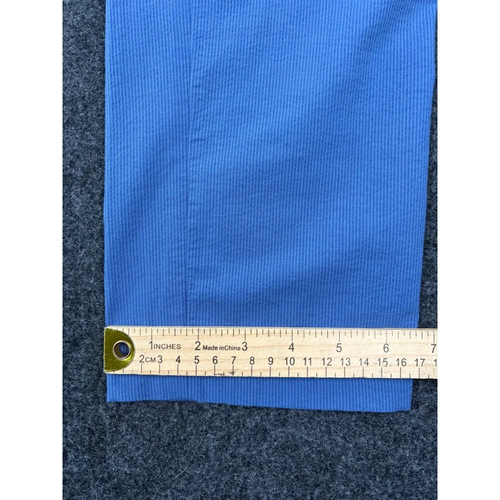 Vineyard Vines On-The-Go Seersucker Slim Fit Pants Mens 30x30 Moonshine Blue NEW